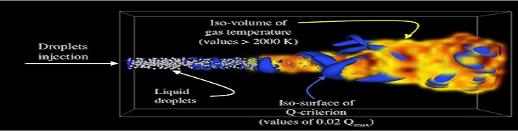 DNS of turbulent heptane spray combustion at Re(jet)= 3000