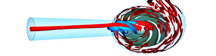 Gas-liquid transport in a centrifugal pump by CFD